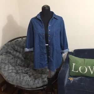 ASOS Denim button down size 8